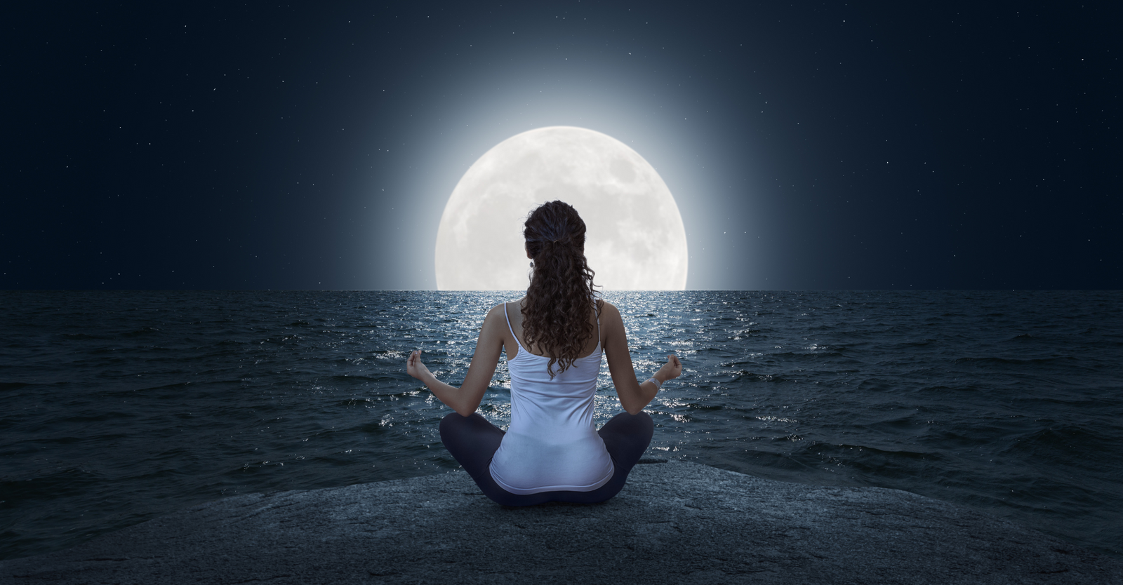 Embrace New Beginning With New Moon Meditation - Green Apple Active